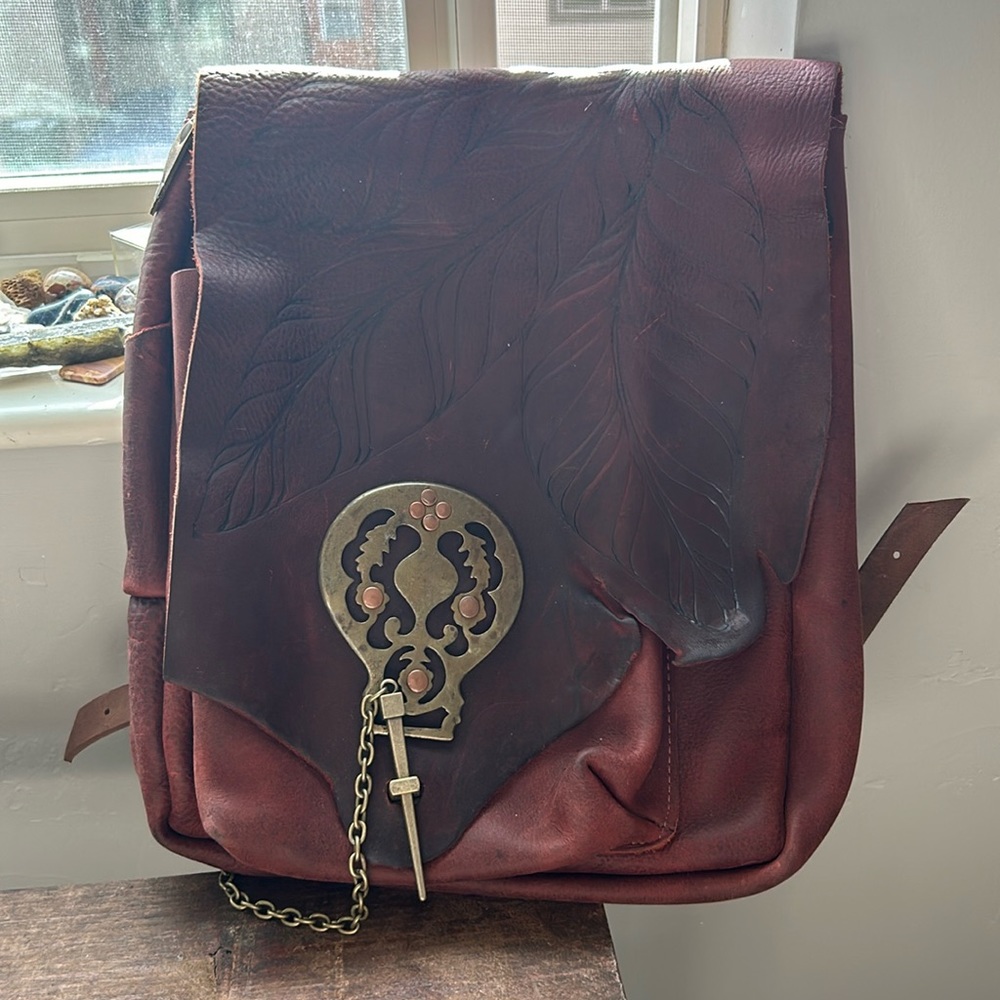 Handmade genuine leather Colorado made bag